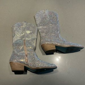 Betsey Johnson - Rhinestone Boots